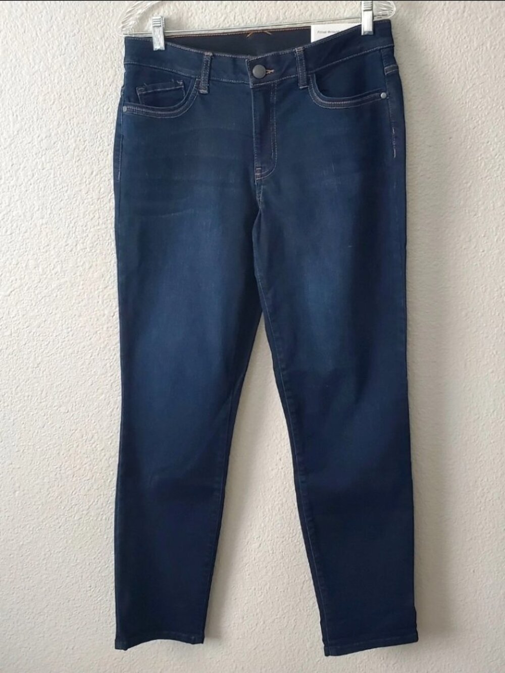 NWT Christopher And Banks Mid Rise Tapered Womens Jeans Size: 10